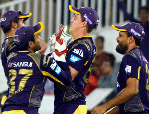 Having posted four wins on the trot and six overall, the homecoming could not have come at a better time for Kolkata Knight Riders, who are aiming to clinch the playoffs berth as they prepare to take on Chennai Super Kings in the Indian Premier League here tomorrow. PTI