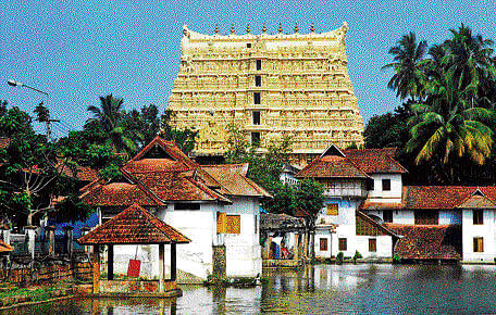 A file photo of Kerala's Sree Padmanabhaswamy Temple