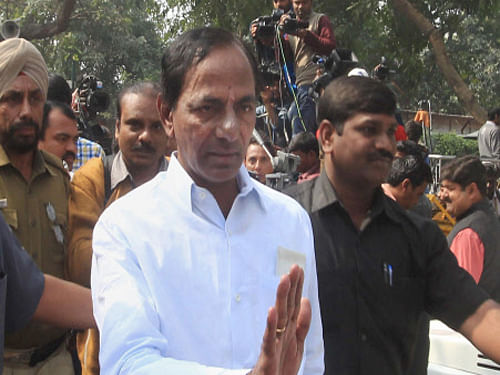 Greasing the palms of officials to get your work done is seen as a natural process in India but Telangana CM K Chandrasekhar Rao made a firm statement that his government won't tolerate any corruption. He even shocked everyone when he said he will kill anyone who pays a bribe. PTI file photo