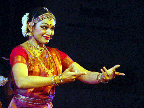 Malayalam actress and danseuse Sobhana. DH file photo