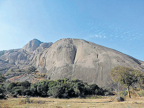 A view of Savandurga