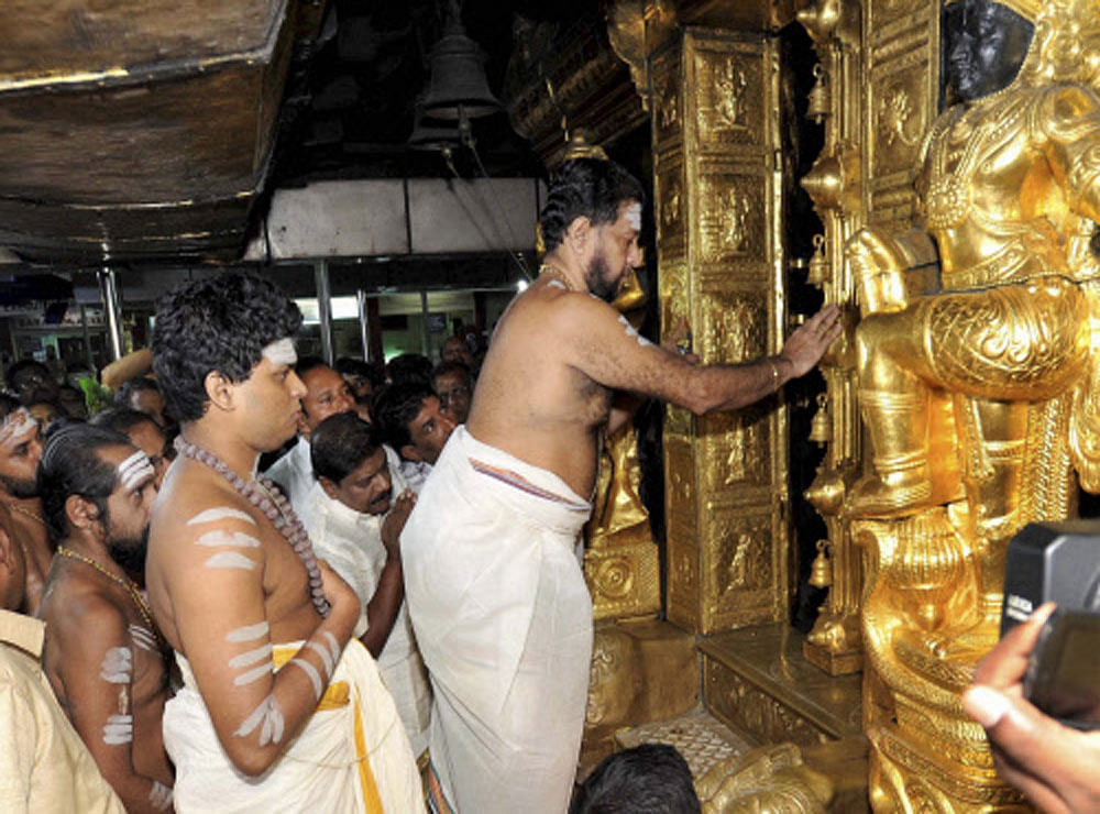 The bench was hearing a PIL, filed by the Young Lawyers Association, seeking entry for all women and girls in the Sabarimala temple which, as a practice, does not allow girls after attaining puberty to enter the premises.. PTI file photo