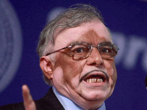 As the protest continued, an annoyed Justice Sathasivam, asked the Opposition to allow him to complete his constitutional duties and requested them to 'sit quiet or leave the House.' PTI File Photo.
