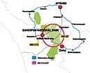 Alternative routes for Bandipur