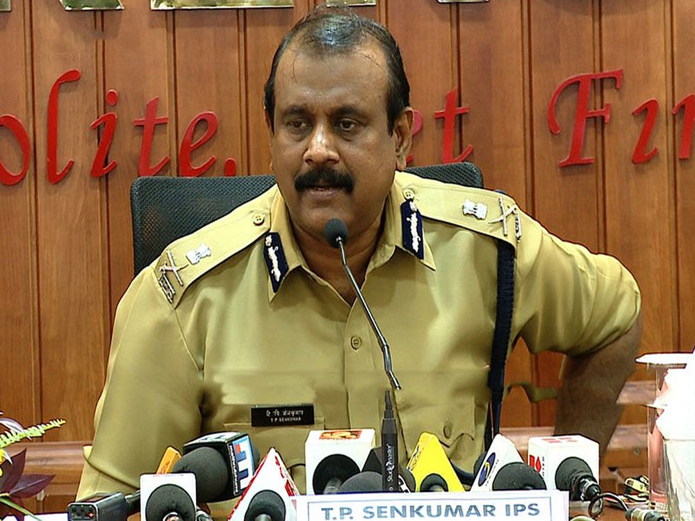 Former Director General of Police (DGP) T P Senkumar. Picture courtesy Twitter