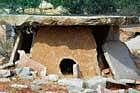 Stone-age saga  As many as 60 to 70 structures remain on the Chikkabenkal hill in Koppal district.