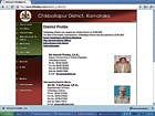 The website of the Chikkaballpur district administration that is far from updated. DH PHOTO