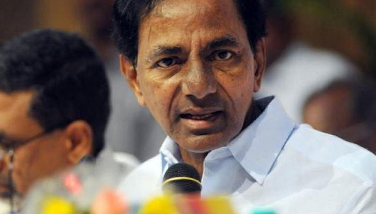 TRS chief K Chandrasekhar Rao said on Monday he was only an "agent" of the people of Telangana and not anyone else's, amid accusations that he was the BJP's "B team" and also the Congress' "agent". DH File Photo