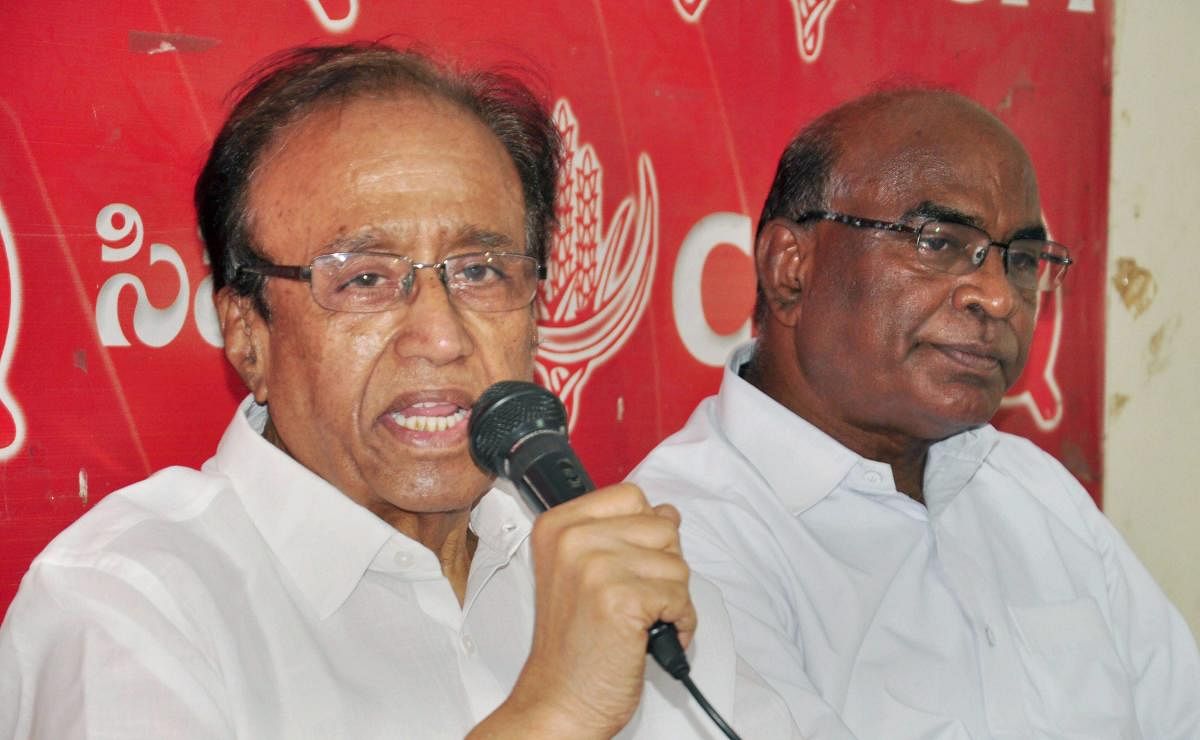 CPI General Secretary S Sudhakar Reddy also targeted the CPI(M) for ditching the opposition grouping of Congress-TDP-CPI in Telangana, accusing the latter of moving away from its own Party Congress' decision by taking a politically incorrect decision. (PT