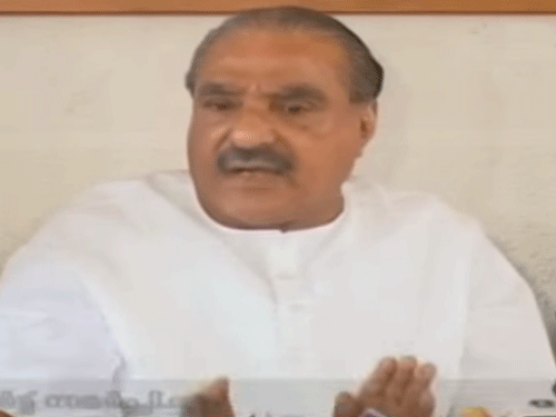 In a major embarrassment to the Congress-led UDF government in Kerala, state Finance Minister K M Mani was today booked by Vigilance and Anti-Corruption Bureau in the bar bribe scam. Screen grab