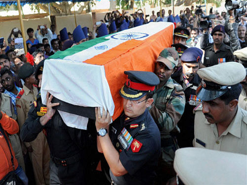 Chief Minister Oommen Chandy will be arriving on Monday night to pay his last respects to the officer. pti file photo