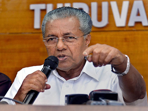 Kerala Chief Minister Pinarayi Vijayan. PTI File Photo