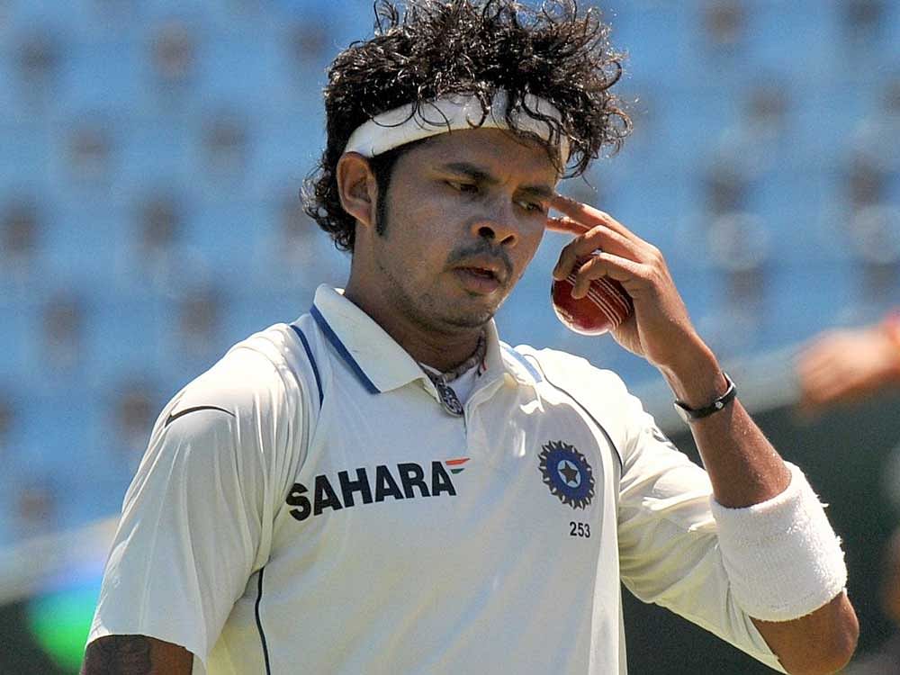 In his order, Justice A Muhamed Mustaque also set aside all proceedings against Sreesanth initiated by the Board of Control for Cricket in India (BCCI). DH File Photo
