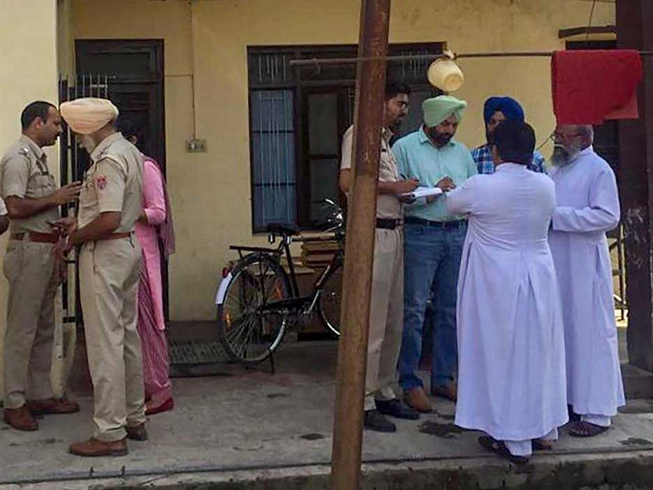 The body of 67-year-old Father Kuriakose Kattuthara was found in his room in St Mary’s Church in Dasuya in Jalandhar on Monday.  