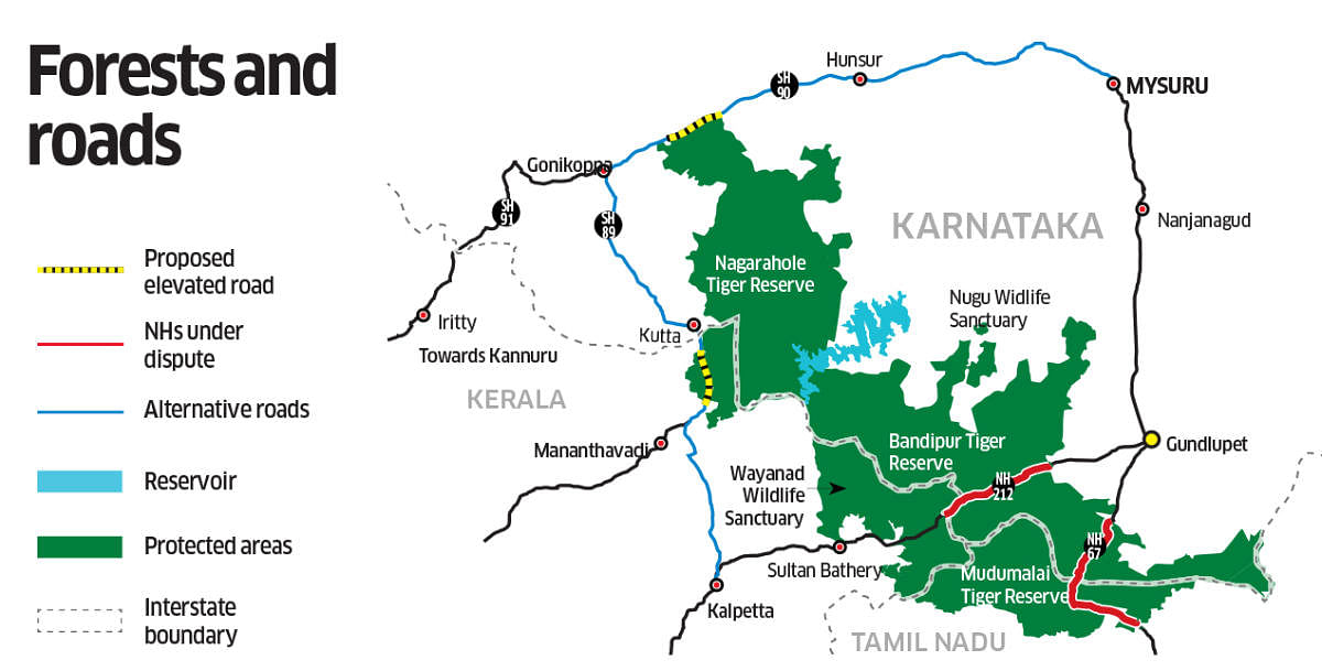 Bandipur Forest MAP