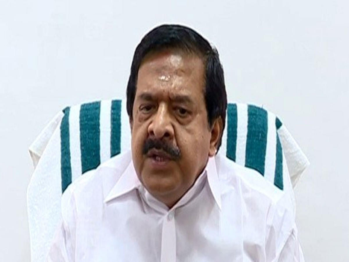 Leader of Opposition in Kerala Assembly Ramesh Chennithala. Image courtesy Twitter
