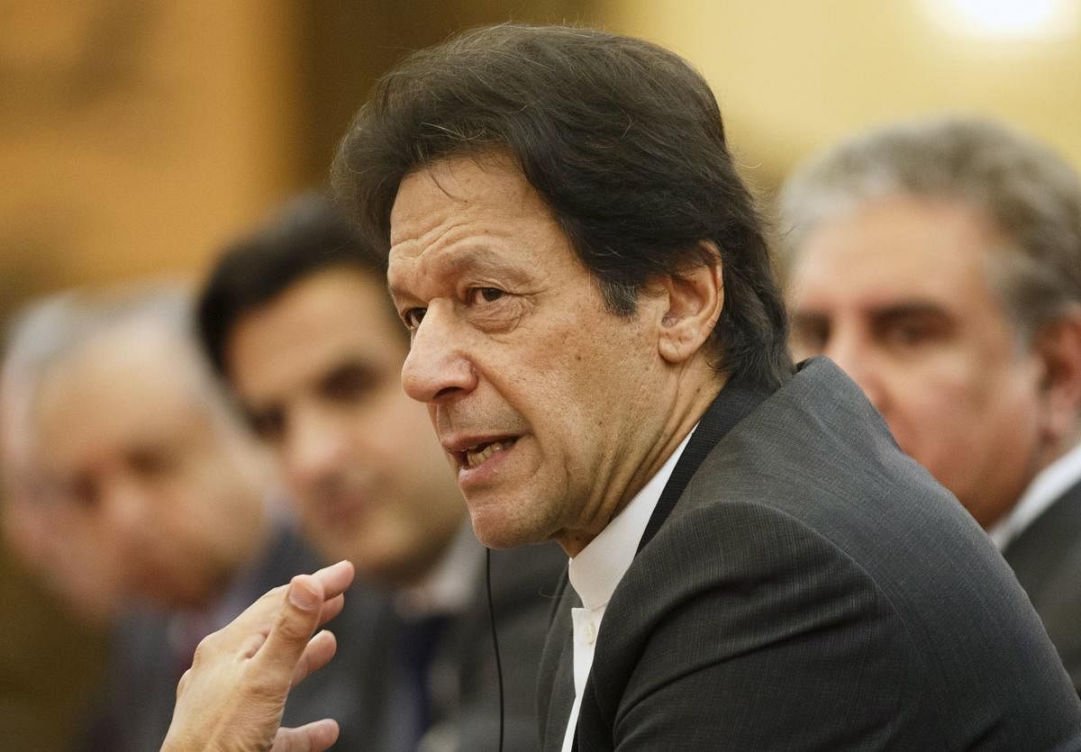 Pakistan's Prime Minister Imran Khan. AFP File photo