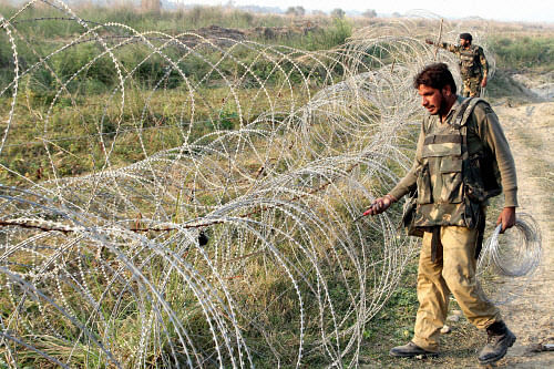 Tripura government today announced a magisterial inquiry into the clash between BSF and villagers at South Ramnagar near here in which two persons, including a BSF jawan, were killed and ten injured last night. PTI File Photo.