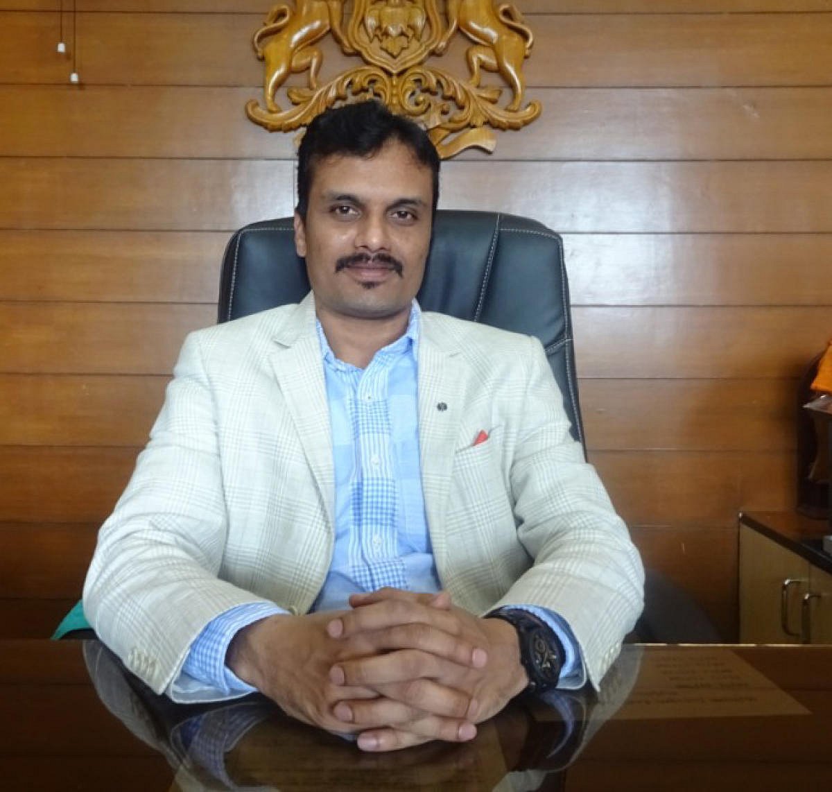 Shiv Raju Shivaraju takes charge as ADC