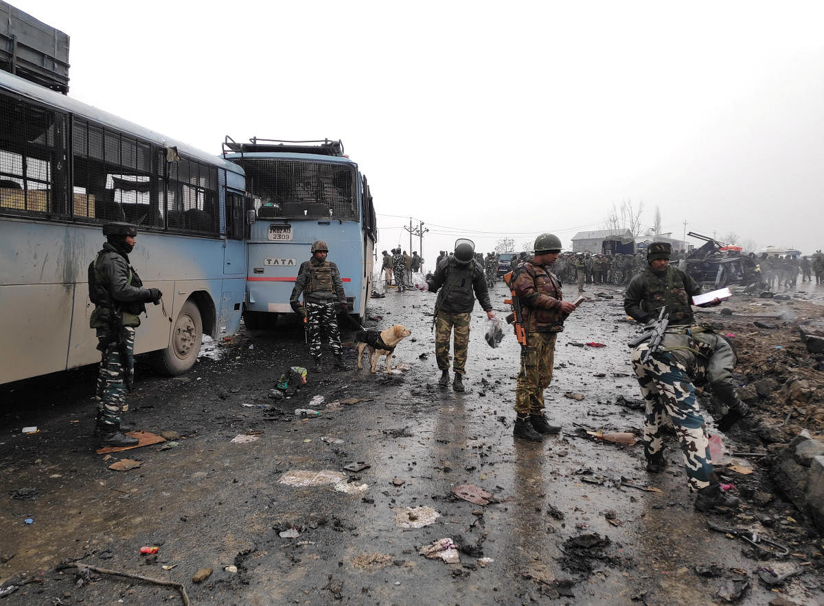 India on Thursday said that it was disappointed, but not surprised, as Pakistan claimed that its own probe found no link between any individual or entity based in its territory and the February 14 terror attack in Pulwama, Jammu and Kashmir. Reuters file photo
