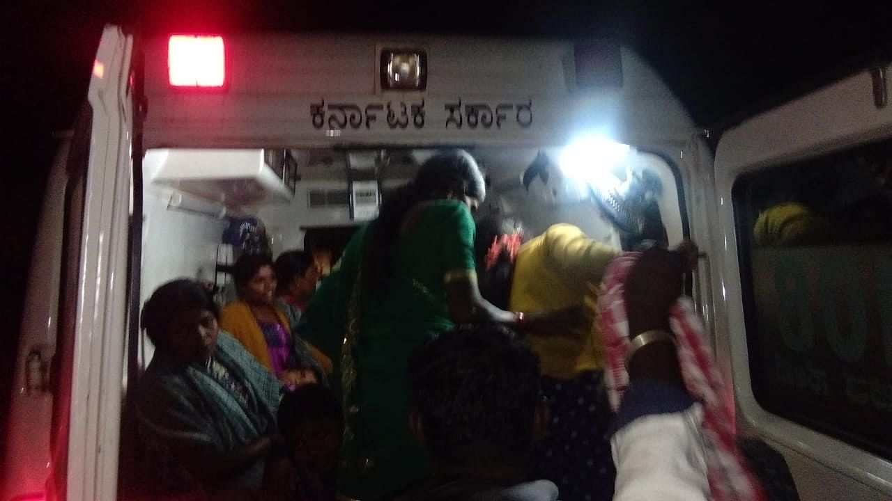 More than 40 people have taken ill after consuming food at a wedding function at Bherya village in KR Nagar taluk in Mysuru on Sunday night. DH photo