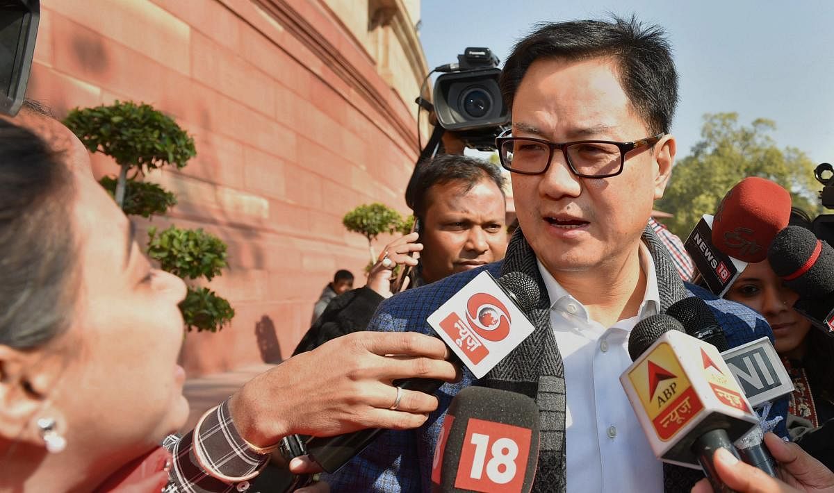 The AFSPA, which gives special powers to security forces operating in conflict zones, may be withdrawn from areas where security situation improves, Union Minister Kiren Rijiju said on Sunday. PTI file photo