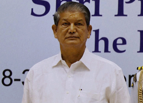 The Election Commission (EC) on Sunday issued a notice to Uttarakhand Chief Minister Harish Rawat for allegedly violating the poll code by pledging Rs 51 lakh for the Kurmanchal Parishad during a Holi Milan event in Dehradun on March 9 last. PTi File Photo