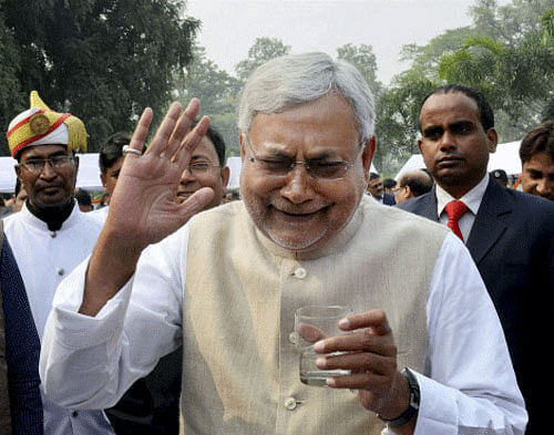 Backed by RJD, Congress, CPI and one Independent MLAs, the Nitish Kumar government today comfortably won confidence vote in the Bihar Assembly amid walk out by the opposition BJP. PTI File Photo.