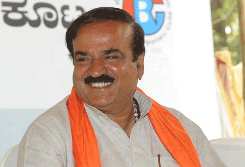 Union Minister Ananth Kumar. DH file photo