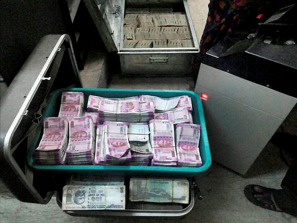 The cash bundles, which were neatly packed with ward numbers written on them, were recovered from a godown. (PTI File Photo. For representation purpose)