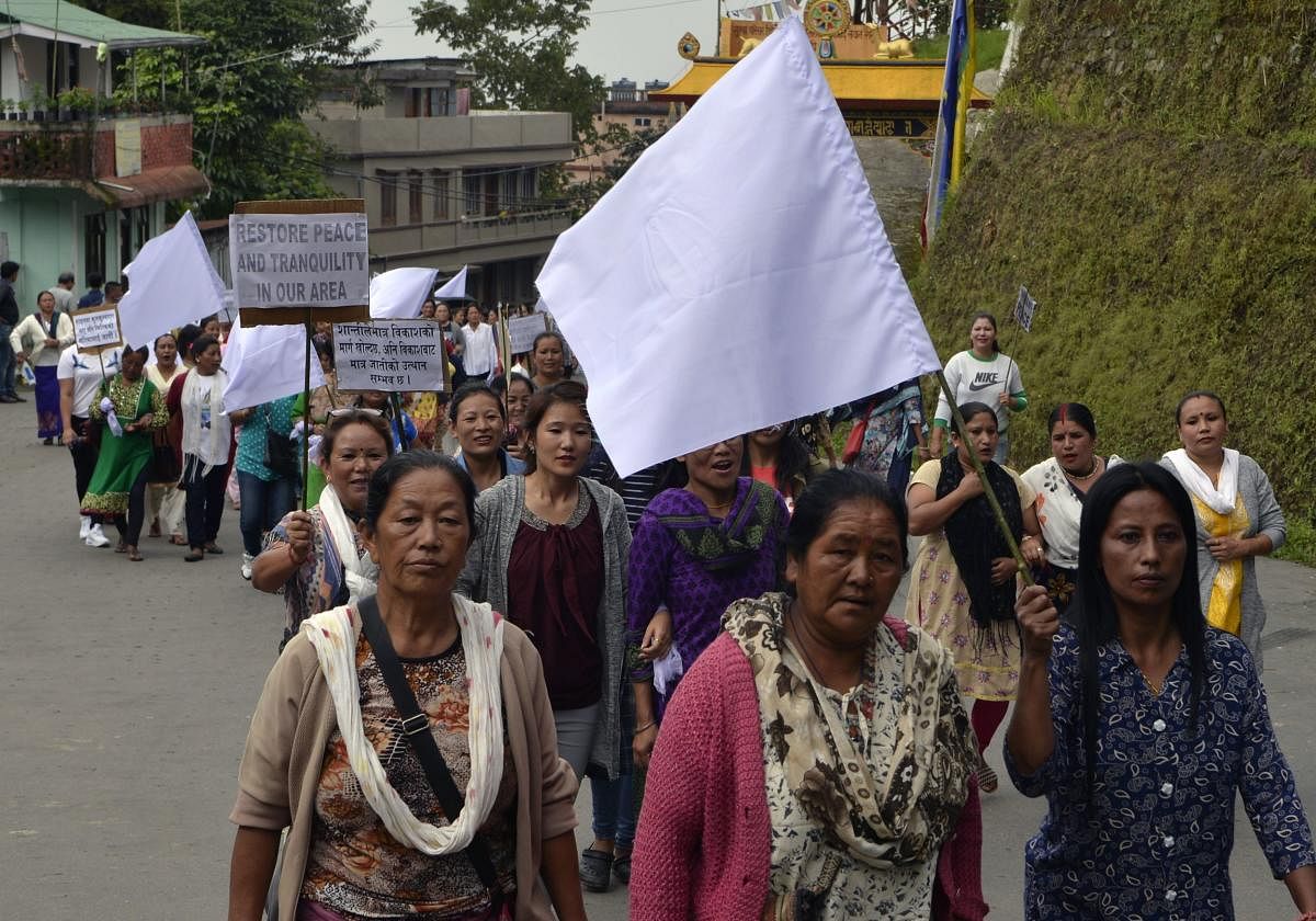 For the first time in over two decades the statehood demand for Gorkhaland will not be a poll issue in Darjeeling. (AFP File Photo)