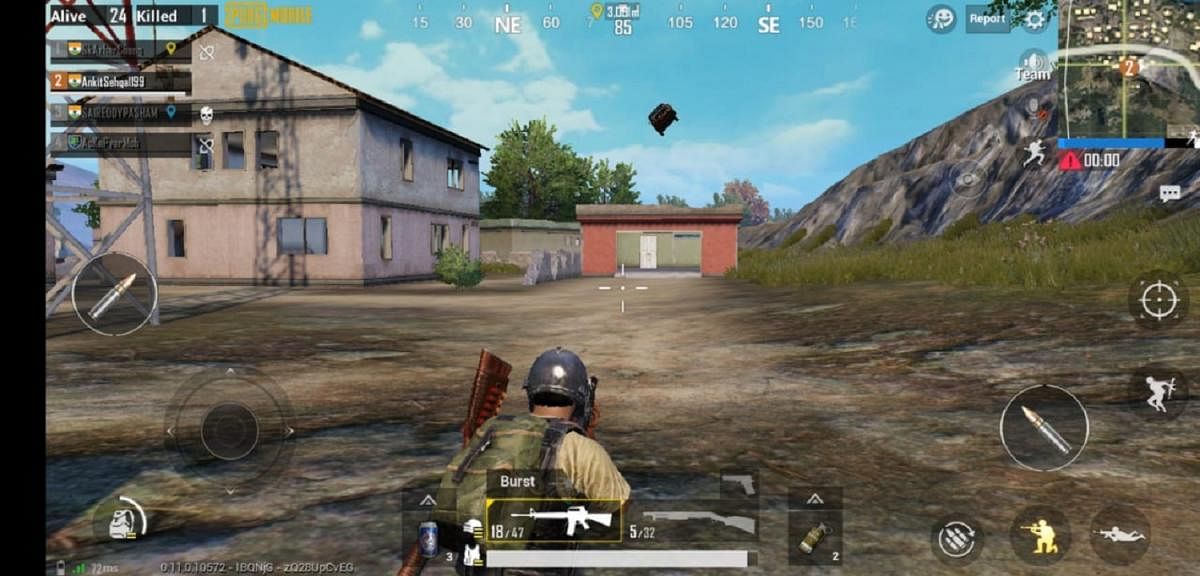 PUBG is a multi-player battleground game that can be played on computers and phones.