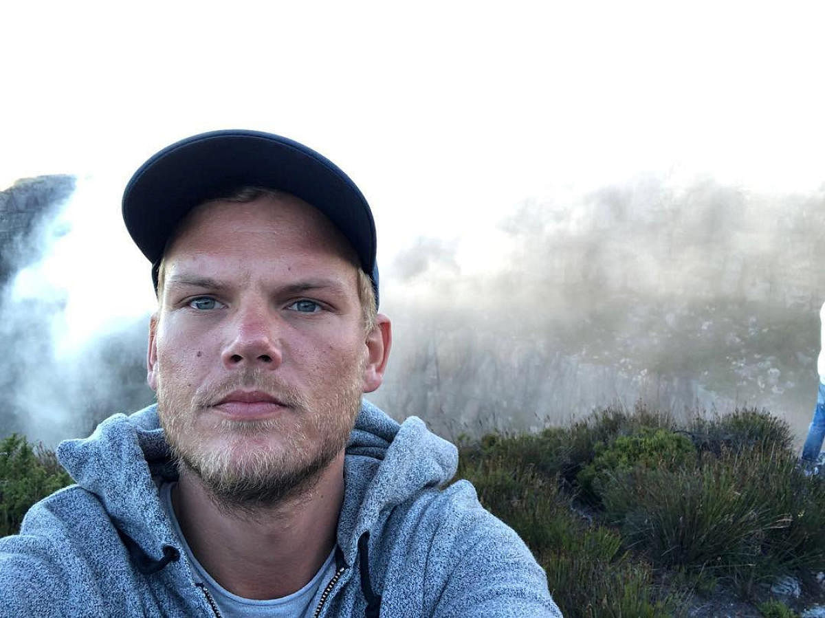 Swedish musician, DJ, remixer and record producer Avicii (Tim Bergling) takes a selfie on Table Mountain, South Africa in this picture obtained from social media January 11, 2018. Photo via Instagram.