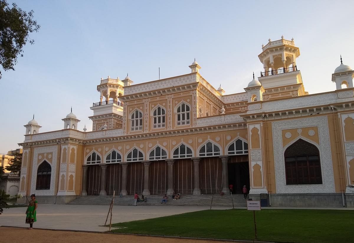 Chowmahalla Palace in Hyderabad. PHOTOS BY AUTHOR