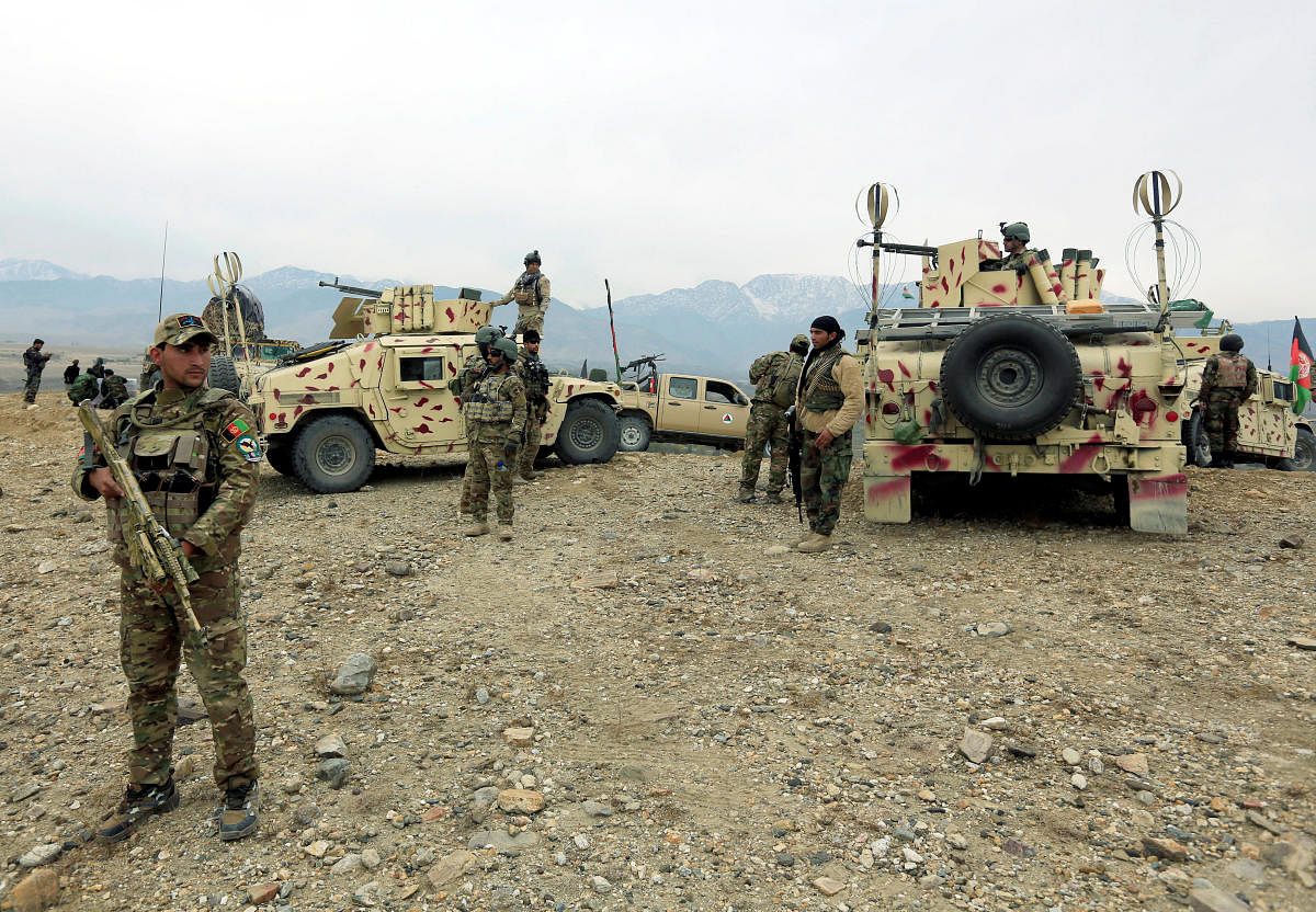 In the latest assault on Afghan forces -- who have faced devastating losses in recent years -- Taliban fighters last week smashed through government lines near the city of Bala Murghab, seizing several checkpoints. (Reuters File Photo)