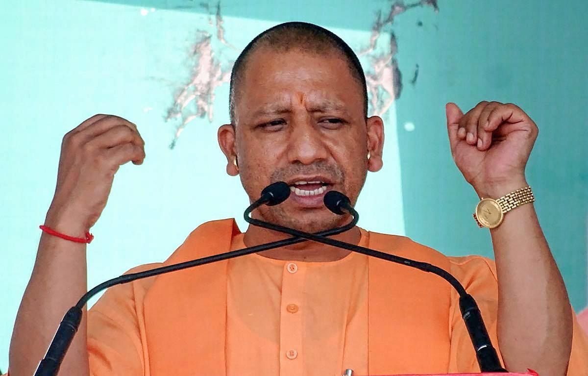 Adityanath alleged that the alliance members are resorting to telling lies instead of raising real issues like riots and lawlessness during their rule. (PTI Photo)