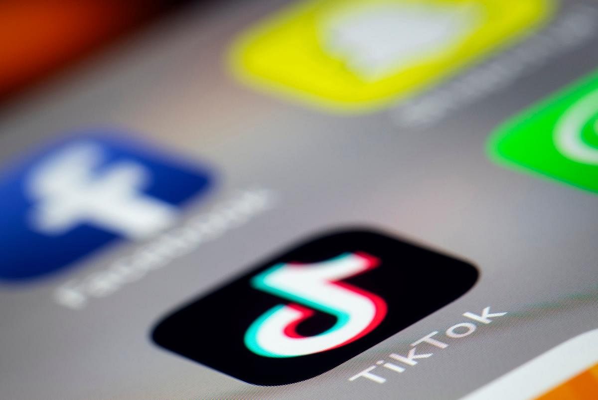 The Madurai bench of Madras High Court had, on April 3, directed the Centre to ban mobile application "TikTok" as it voiced concern over the "pornographic and inappropriate contents" being made available through such apps. AFP File photo