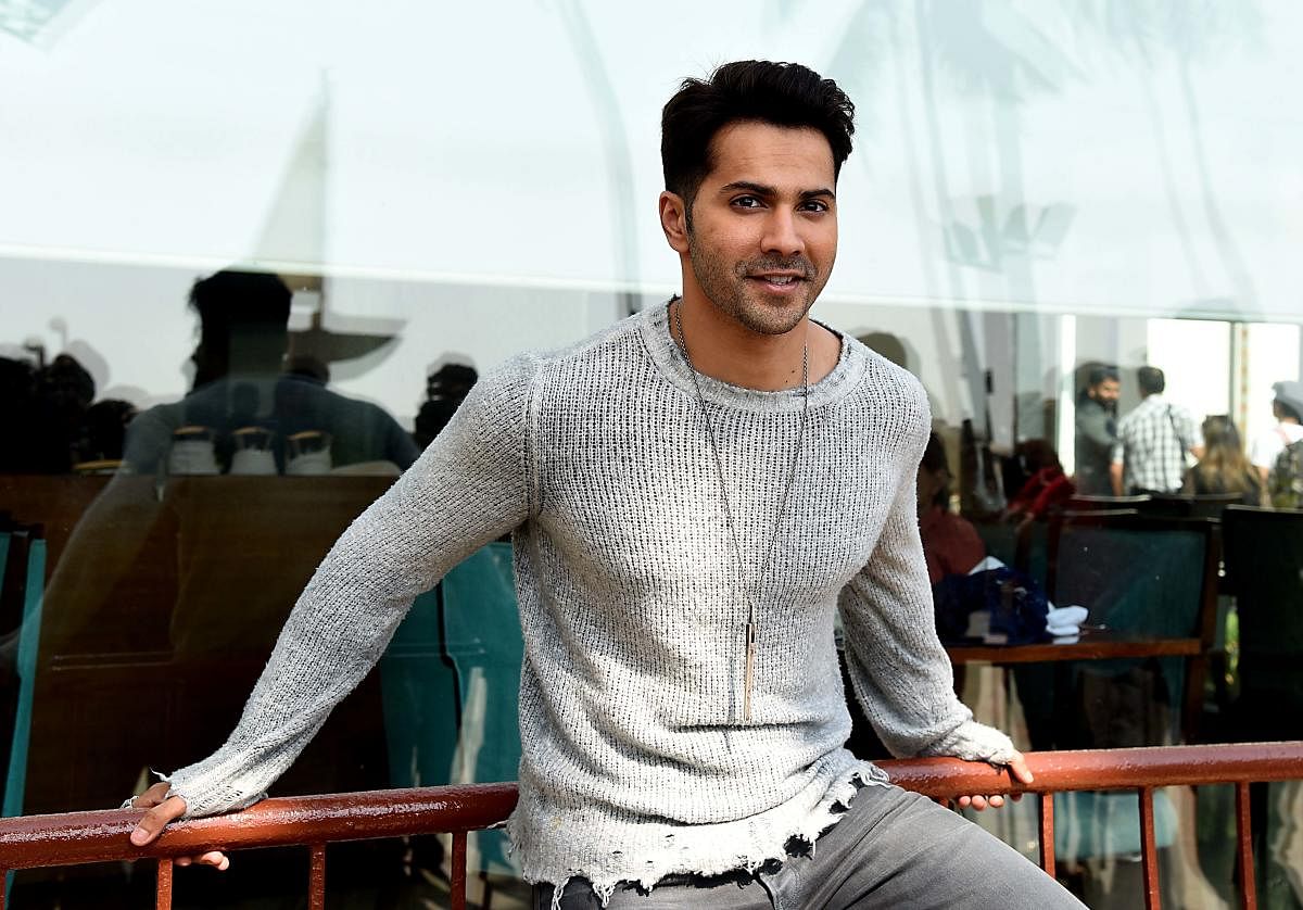 Indian Bollywood actor Varun Dhawan poses during the promotion of the upcoming Hindi film 'Kalank' in Mumbai. AFP file photo