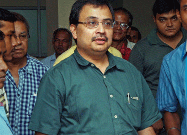 ajya Sabha Member of TMC, Kunal Ghosh after appearing before a judicial commission in Kolkata on Monday. The commission is inquiring into the July 21, 1993 police firing in which 13 youth Congress activists were killed. PTI Photo
