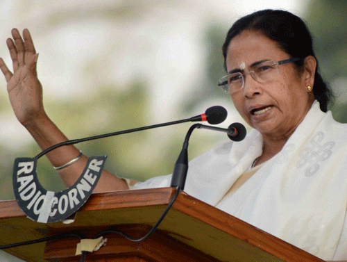 Trinamool Congress chief Mamata Banerjee has announced candidates' list for her party in the Lok Sabha elections, to be held in the state between April 17 and May 12.  PTI File Photo