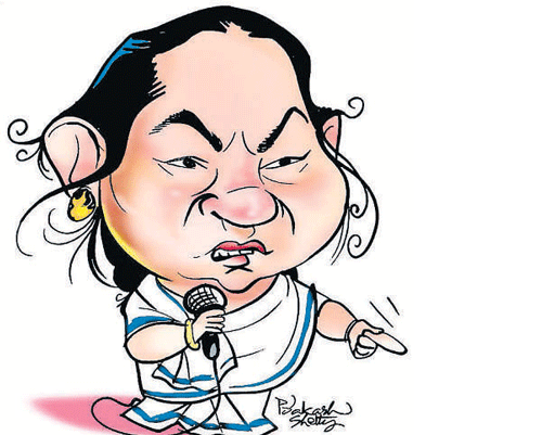 Party sources said the changes are aimed at preparing the Trinamool for future battles with the saffron party. DH illustration