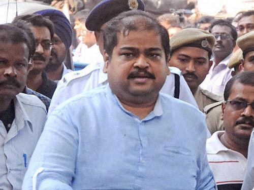 Trinamool Congress Rajya Sabha member Srinjoy Bose quit as MP as also from the party Thursday, a day after getting bail in a case related to the Saradha chit fund scam. PTI File Photo.