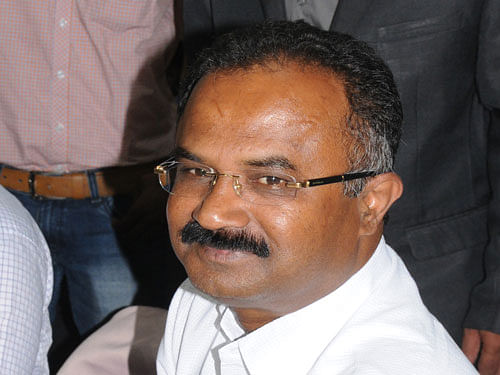 Mayor Manjunath Reddy. DH File Photo.