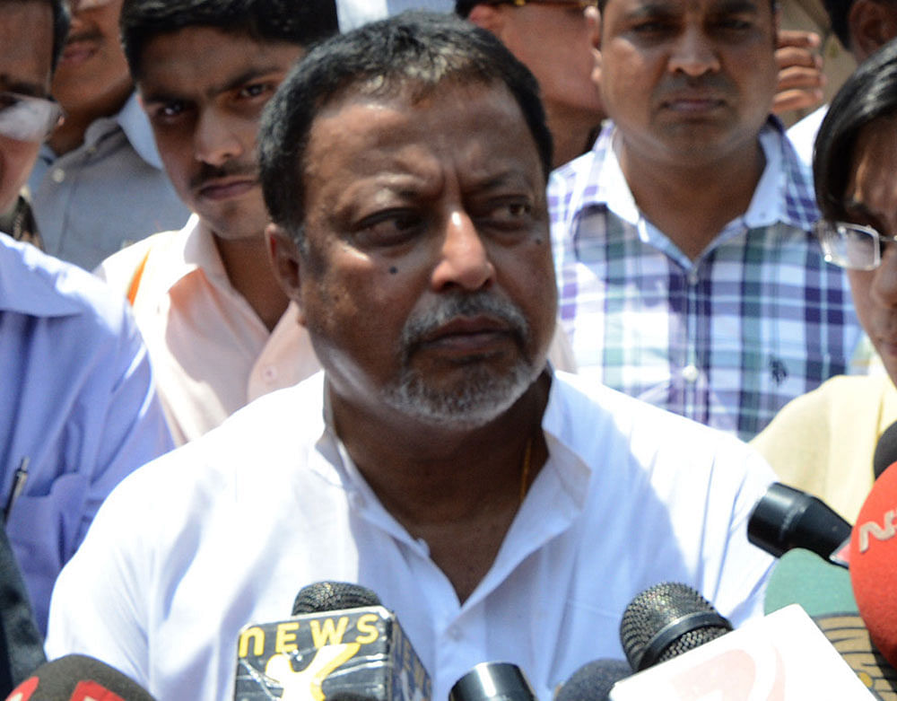 Suspended TMC leader Mukul Roy. DH file photo