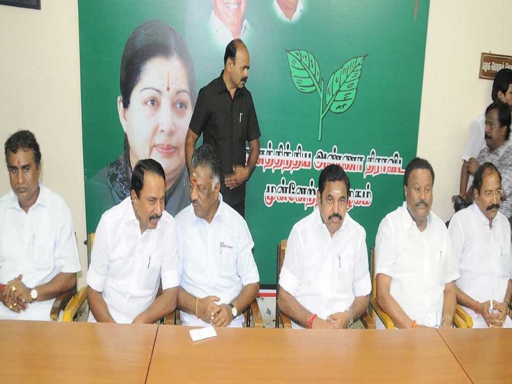 Tamil Nadu’s ruling AIADMK on Sunday retained just one Lok Sabha constituency in the state capital while giving away the remaining two to its partners – PMK and DMDK – as the party announced the list of seats to be contested by constituents of the rainbow alliance. DH file photo