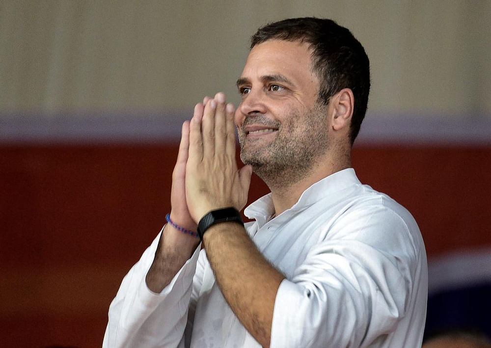 Rahul is scheduled to address a rally in Kalaburagi and interact with entrepreneurs and software professionals in Bengaluru on March 18. (PTI File Photo)