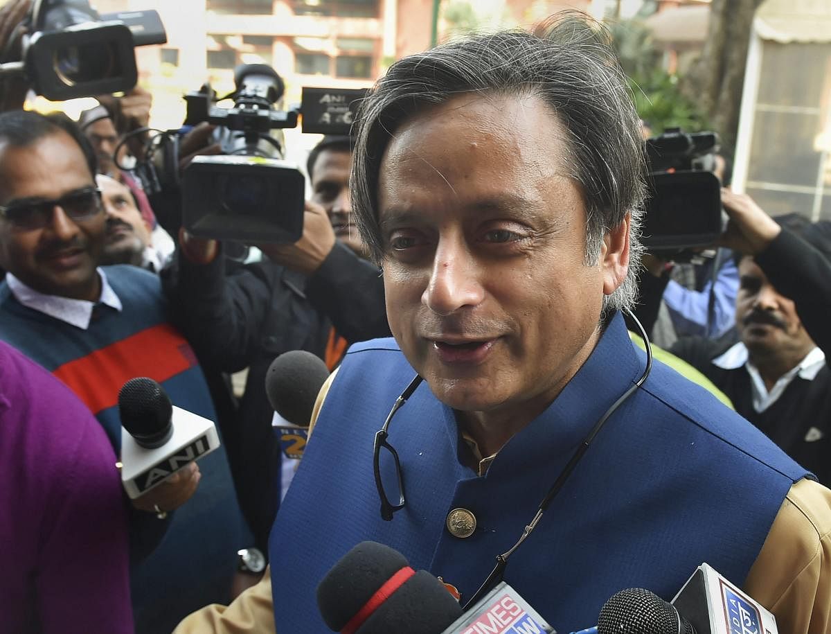 Congress MP Shashi Tharoor. (File Photo)