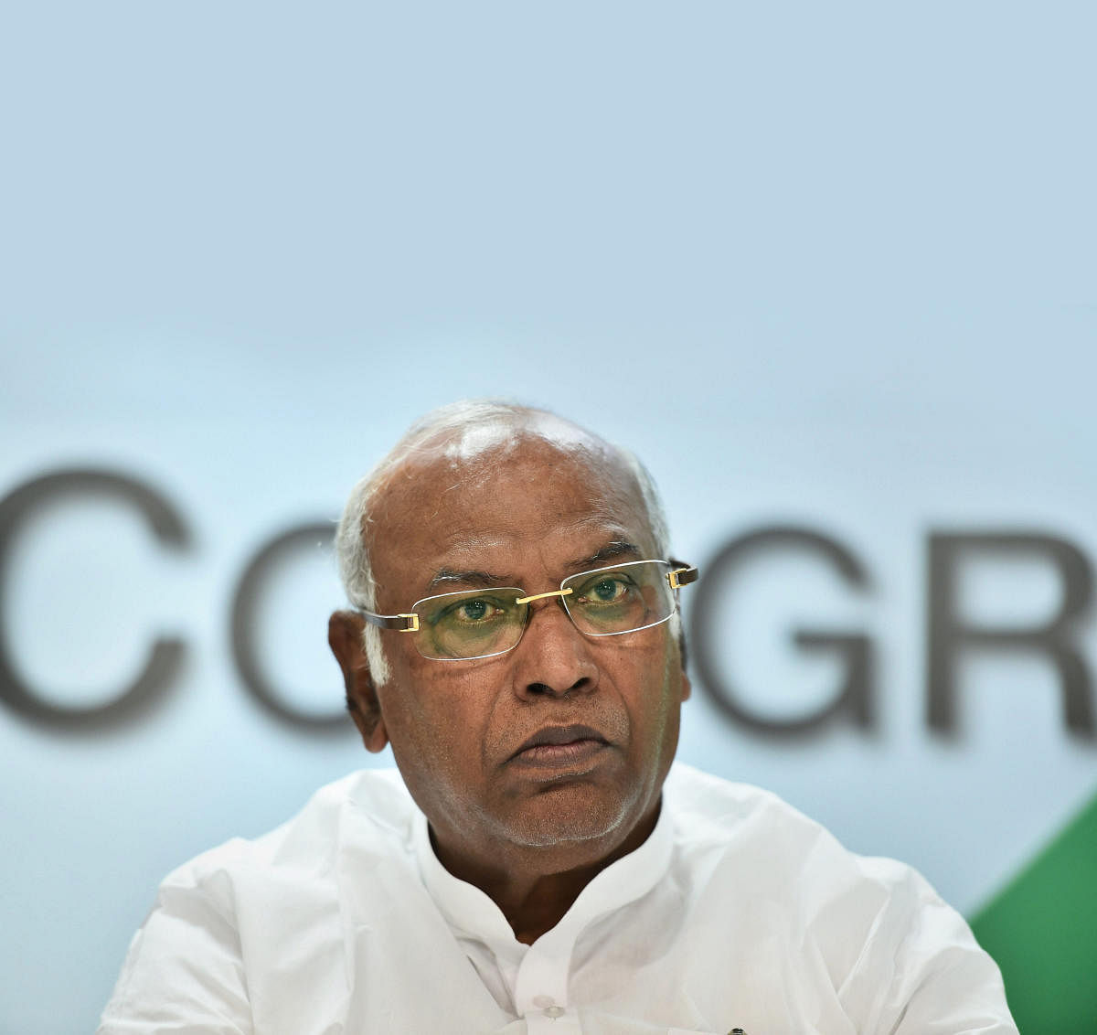 Veteran Congress leader M Mallikarjun Kharge. File photo