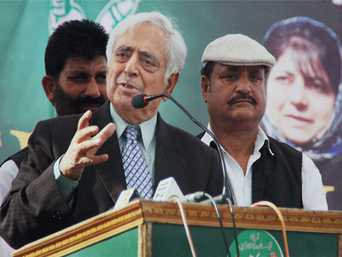PDP leader Mufti Muhammad Sayeed would be the chief minister of the coalition government, according to the party source. PTI file photo