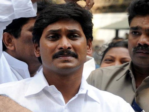 Jagan received bribes from various persons/companies in the guise of investments in his group companies as a quid pro quo for undue favours granted to them by the Andhra Pradesh government, the ED said in a statement here. DH File Photo.